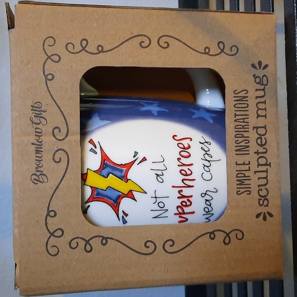 Coffee Tea Cup Mug Not All Superheroes Wear Capes Nurse Doctor Volunteer Gift - Picture 4 of 4